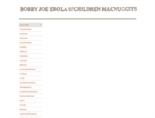 Tablet Screenshot of bobbyjoeebolalyrics.weebly.com