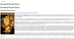 Desktop Screenshot of download-wanted-movie.weebly.com