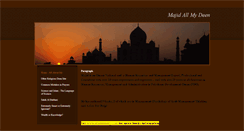 Desktop Screenshot of majidalldeen.weebly.com