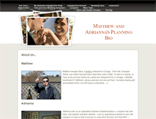 Tablet Screenshot of matthewandadrianna.weebly.com