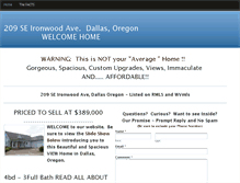 Tablet Screenshot of 209ironwood.weebly.com