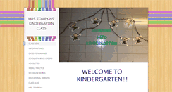 Desktop Screenshot of mrstompkinskindergarten.weebly.com