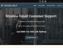 Tablet Screenshot of btyahoo-email-customer-support-help.weebly.com