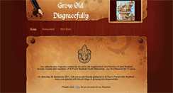 Desktop Screenshot of growolddisgracefully.weebly.com