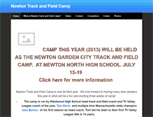 Tablet Screenshot of newtontrackcamp.weebly.com