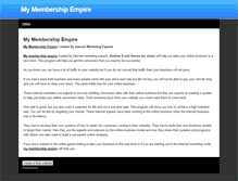 Tablet Screenshot of mymembershipempirebonus.weebly.com