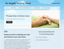 Tablet Screenshot of angelshelpinghand.weebly.com
