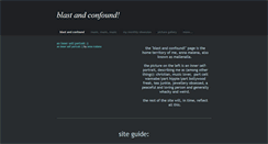 Desktop Screenshot of blastandconfound.weebly.com