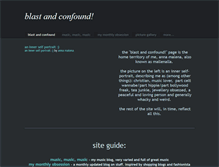 Tablet Screenshot of blastandconfound.weebly.com