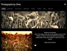 Tablet Screenshot of chrisdickenphotos.weebly.com