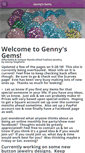 Mobile Screenshot of gennysgems.weebly.com