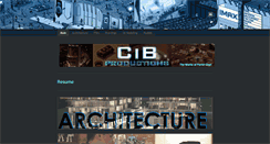 Desktop Screenshot of cibproductions.weebly.com