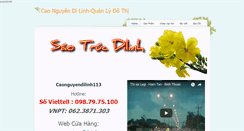 Desktop Screenshot of dilinh113.weebly.com
