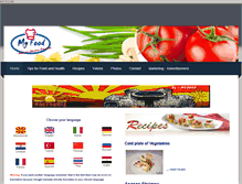 Tablet Screenshot of myfoodshow.weebly.com