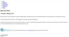 Desktop Screenshot of justforfeet.weebly.com