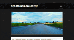Desktop Screenshot of desmoinesconcrete1.weebly.com