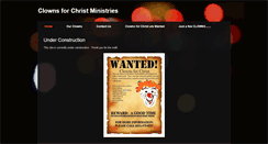 Desktop Screenshot of clownsforchristlaurel.weebly.com