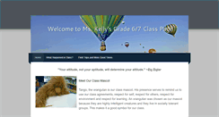 Desktop Screenshot of mskellysclasspage.weebly.com