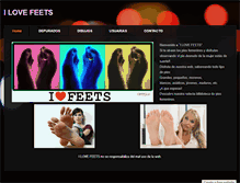 Tablet Screenshot of ilovefeets.weebly.com