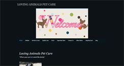 Desktop Screenshot of lovinganimalspetcare.weebly.com