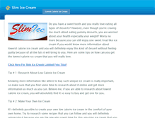 Tablet Screenshot of lowestcalorieicecream.weebly.com