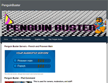Tablet Screenshot of penguinbuster.weebly.com