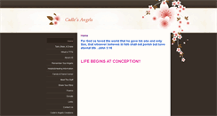 Desktop Screenshot of cadlesangels.weebly.com