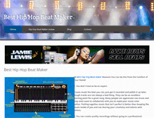 Tablet Screenshot of besthiphopbeatmaker.weebly.com