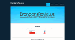 Desktop Screenshot of brandonsreviews.weebly.com