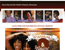 Tablet Screenshot of naturalhairshowcase.weebly.com