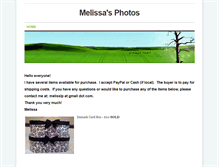 Tablet Screenshot of melissasphotos.weebly.com