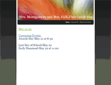 Tablet Screenshot of firstgrademustangs.weebly.com