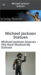 Mobile Screenshot of michaeljacksonstatues.weebly.com