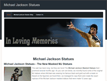 Tablet Screenshot of michaeljacksonstatues.weebly.com