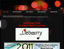 Tablet Screenshot of lieberry.weebly.com