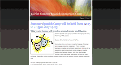 Desktop Screenshot of fairfaxsummerspanish.weebly.com