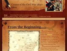 Tablet Screenshot of causesoftheamericancivilwar.weebly.com