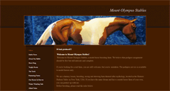 Desktop Screenshot of mountolympusstables.weebly.com