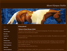 Tablet Screenshot of mountolympusstables.weebly.com