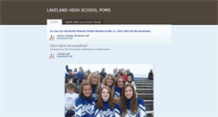 Desktop Screenshot of lhspom.weebly.com