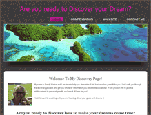 Tablet Screenshot of dreamdiscovery.weebly.com