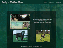 Tablet Screenshot of mccoysminiaturehorses.weebly.com