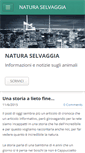 Mobile Screenshot of naturaselvaggia.weebly.com