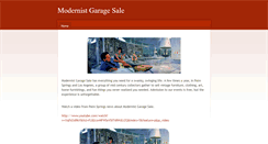 Desktop Screenshot of modernistgaragesale.weebly.com
