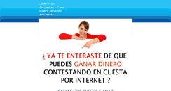 Desktop Screenshot of dinero-con-encuestas.weebly.com