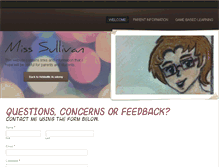 Tablet Screenshot of amysullivan.weebly.com