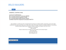 Tablet Screenshot of delcobuilders.weebly.com