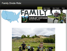 Tablet Screenshot of familydivideride.weebly.com