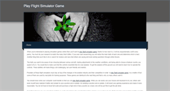 Desktop Screenshot of playflightsimulatorgame.weebly.com