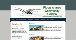 Desktop Screenshot of ploughshares.weebly.com